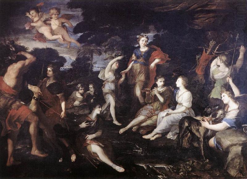 The Hunt of Diana, CAMASSEI, Andrea